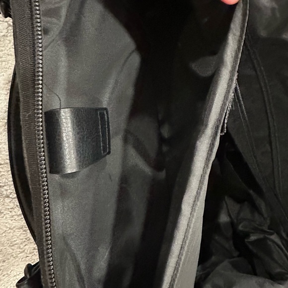 Beis The Weekender Black Bag with Shoulder Strap - Picture 10 of 11